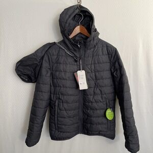 Outdoor Ventures Women's Jacket Med Soft Shell Charcoal/Gray Insulated  NWT